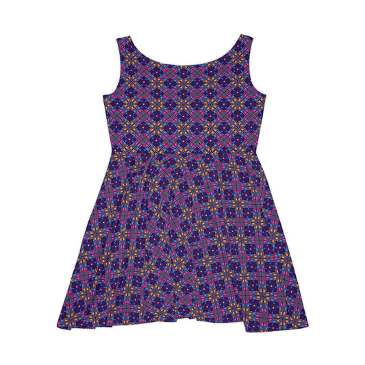 Purple Music Kaleidoscope Dress