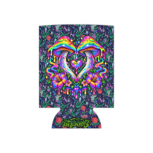 Happy Hula Psychedelic Can Koozie