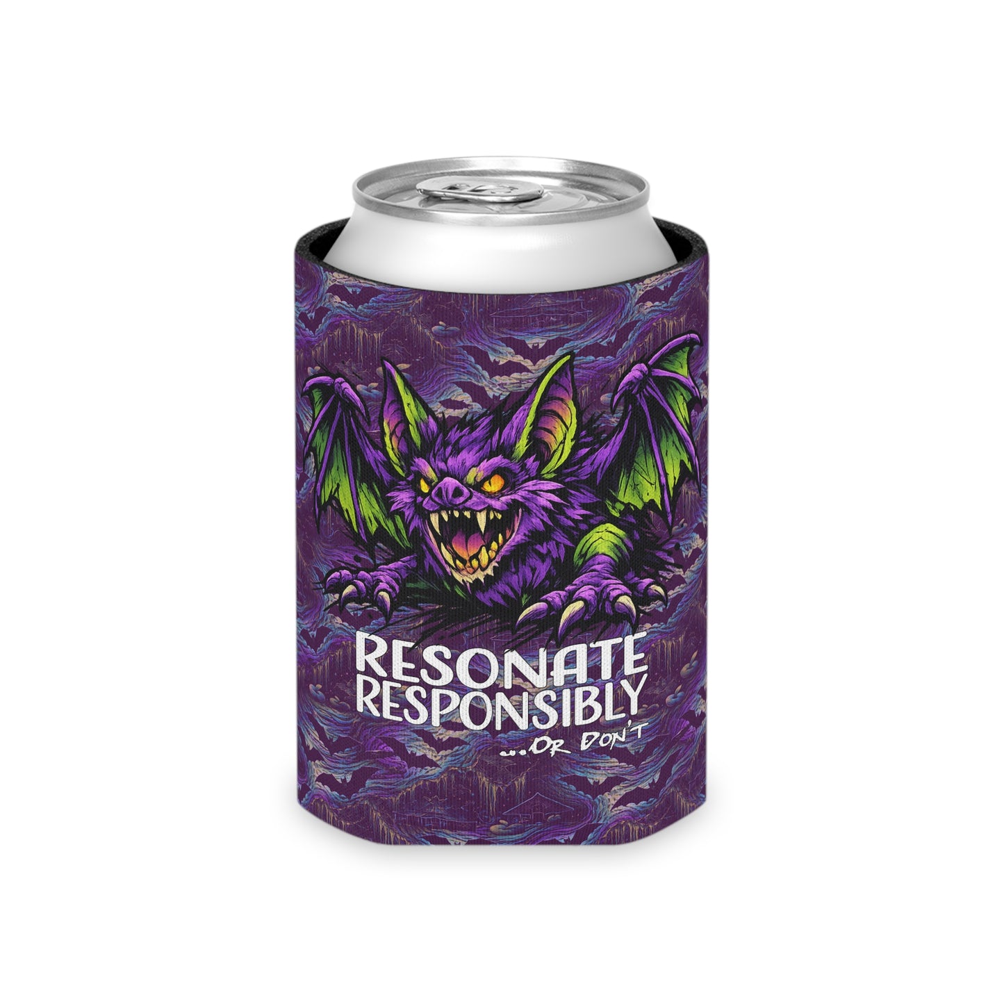 Stay Swampy & Resonate Responsibly - SwampLife Bat Koozie