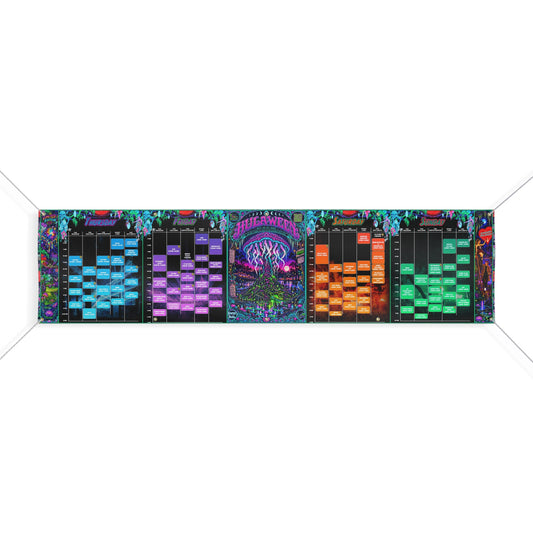 Hulaween 2026 Matte Stage Schedule Banner