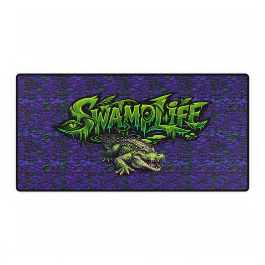 Swamp Life Alligator Desk Mat