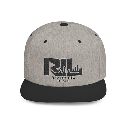 "Really Ril Music" Flat Bill Snapback Hat