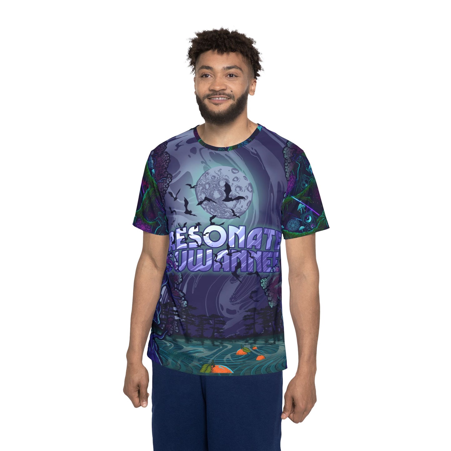 Moonlit Bass Forest- Sports Jersey