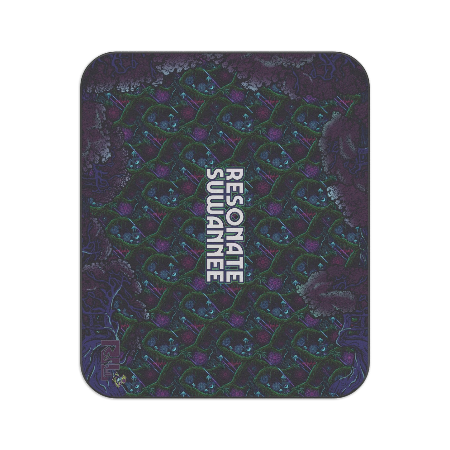 Dark Swamp Picnic Blanket/Outdoor Throw