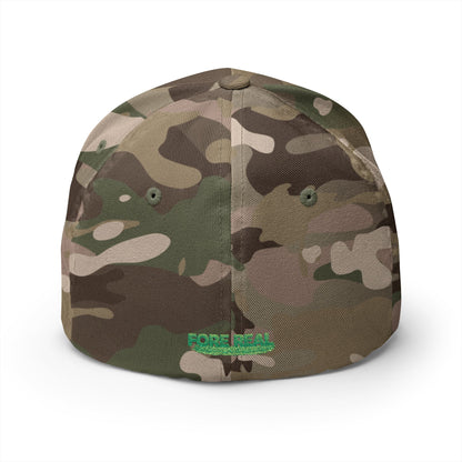 SwampLife Golf Embroidered Cap — 'Fore Real' Fitted Hat