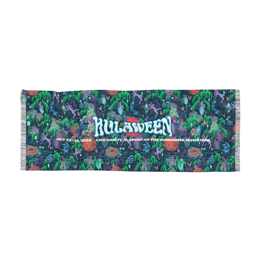 Halloween Floral Light Scarf
