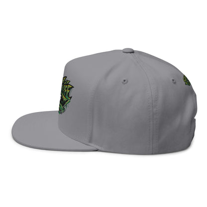 SwampLife Golf - GATOR Edition Embroidered Flat Bill Cap