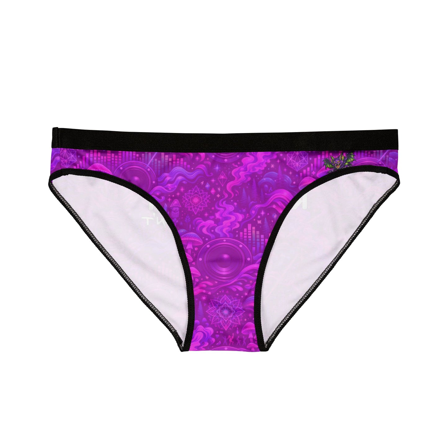 SwampLife Purple Psychedelic Print Underwear (Resonate Responsibly... or Don't)
