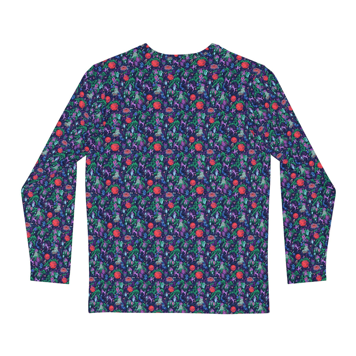 Hulaween Trippy All-Over Print Long Sleeve Festival Shirt