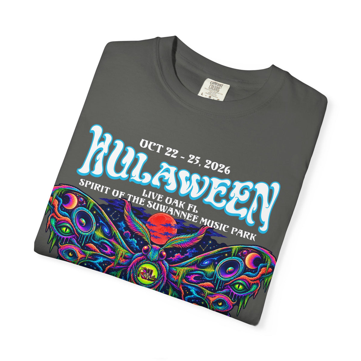Hulaween Swamplife Moth Graphic T-Shirt