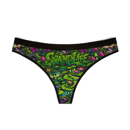 SwampLife Festival Psychedelic Mushroom Graphic Underwear —(Resonate Responsibly... or Don't)