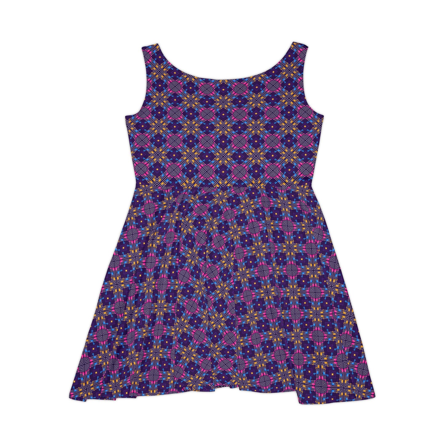 Purple Music Kaleidoscope Dress