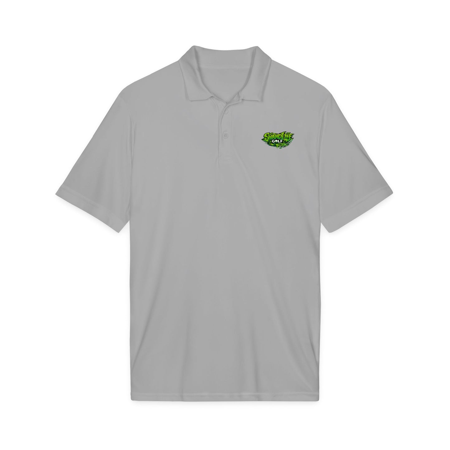 SwampLife Golf Logo Polo — Performance Sport Shirt