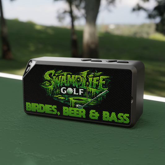 SwampLife: Golf "Birdies, Beer & Bass" - Portable Bluetooth Speaker