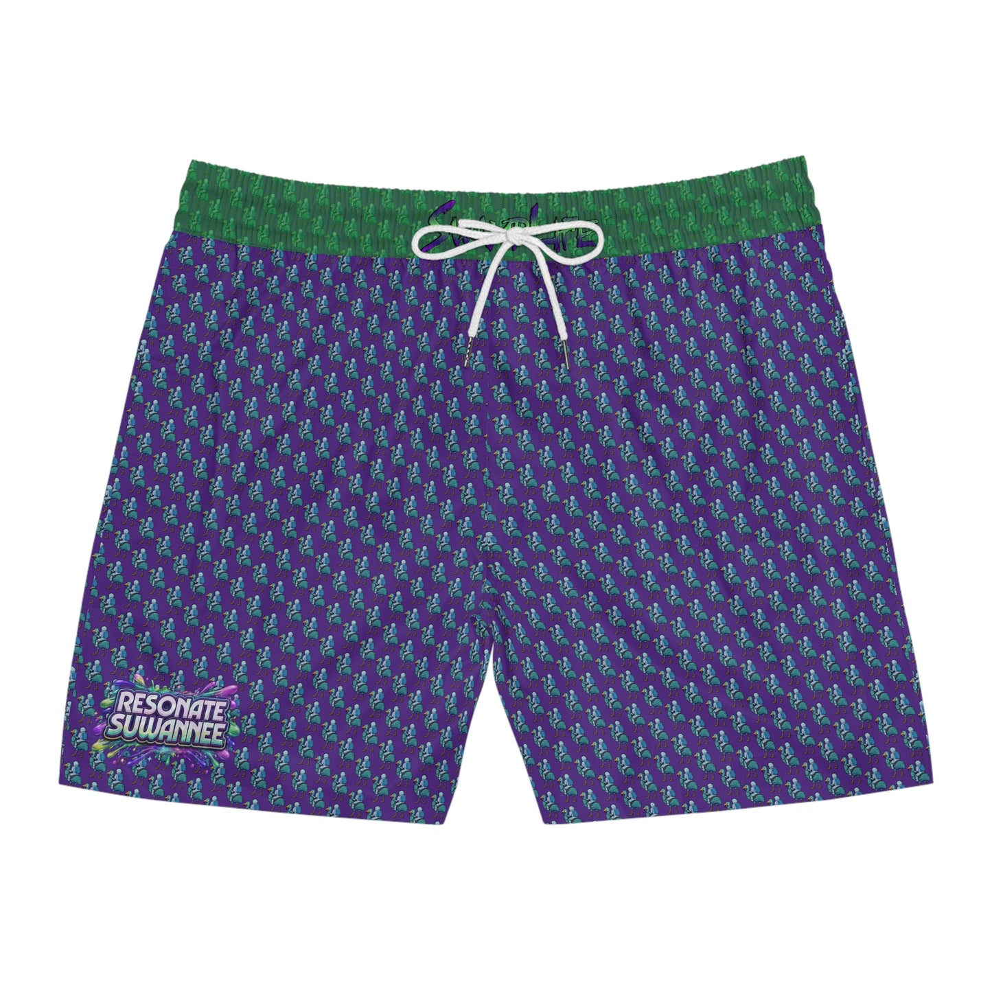 SwampLife Patterned Men's Swim Shorts
