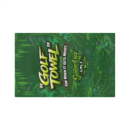 SwampLife: Golf  "Golf Towel" - MicrofiberCloth