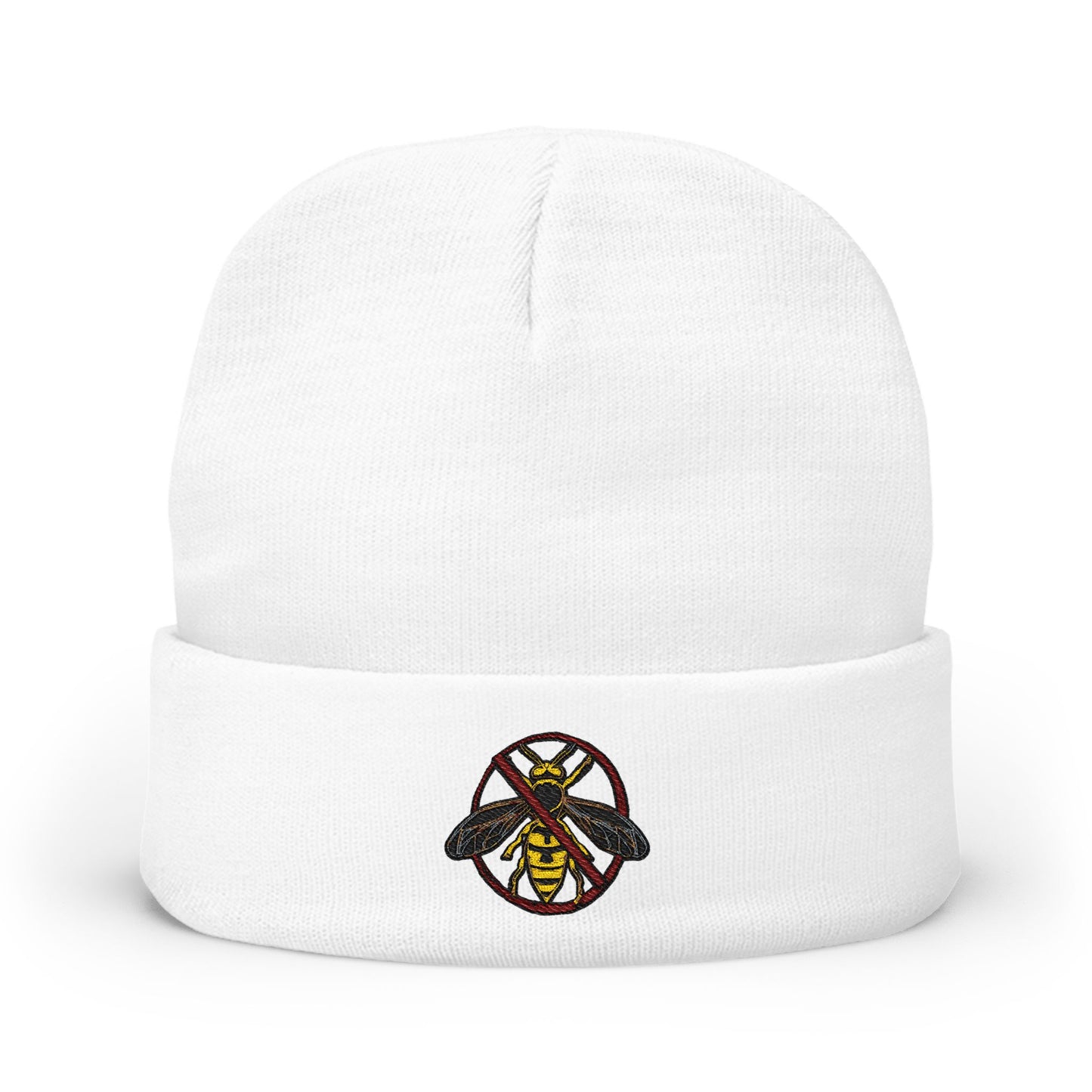 Embroidered "Bee Killa" Knit Beanie