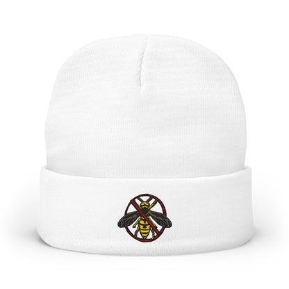 Embroidered "Bee Killa" Knit Beanie