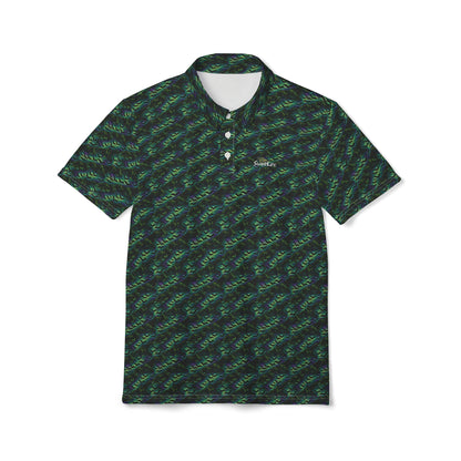 SwampLife Casual Golf Polo - SwampLife Music Pattern