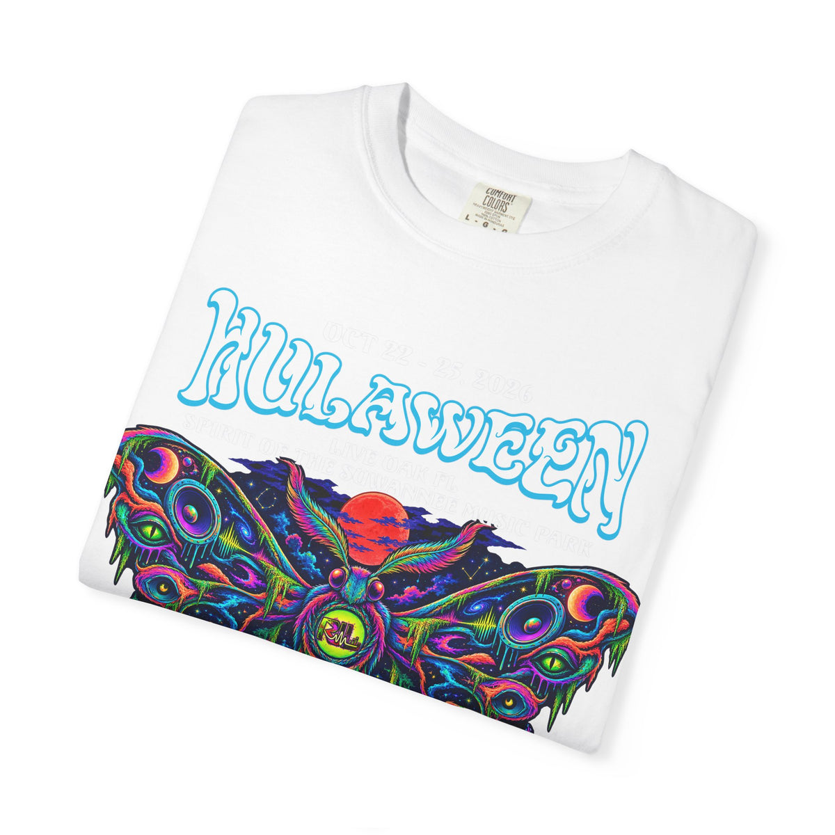 Hulaween Swamplife Moth Graphic T-Shirt