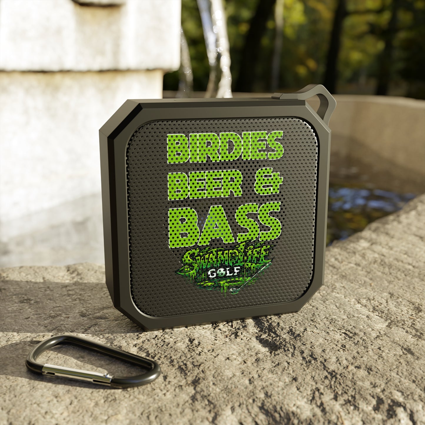 SwampLife: Golf “Birdies Beer & Bass” Waterproof Speaker