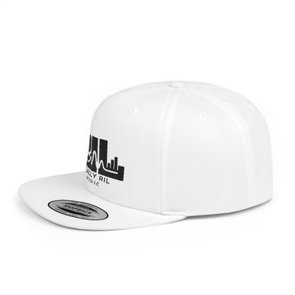 "Really Ril Music" Flat Bill Snapback Hat