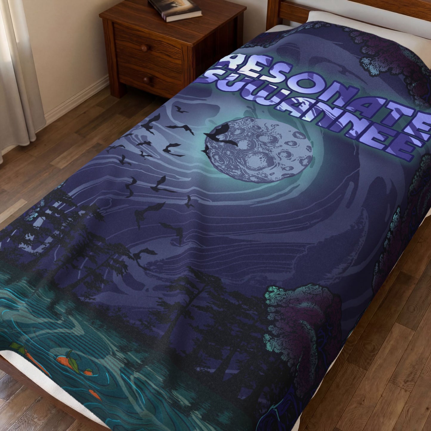 Moonlight Swamp Throw