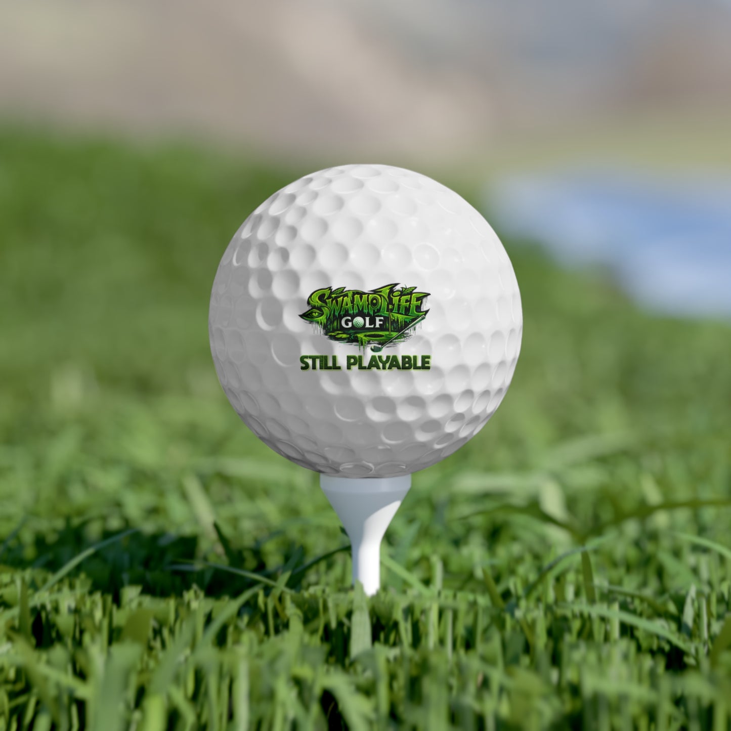 SwampLife: Golf - "Still Playable" Golf Balls, 6pcs