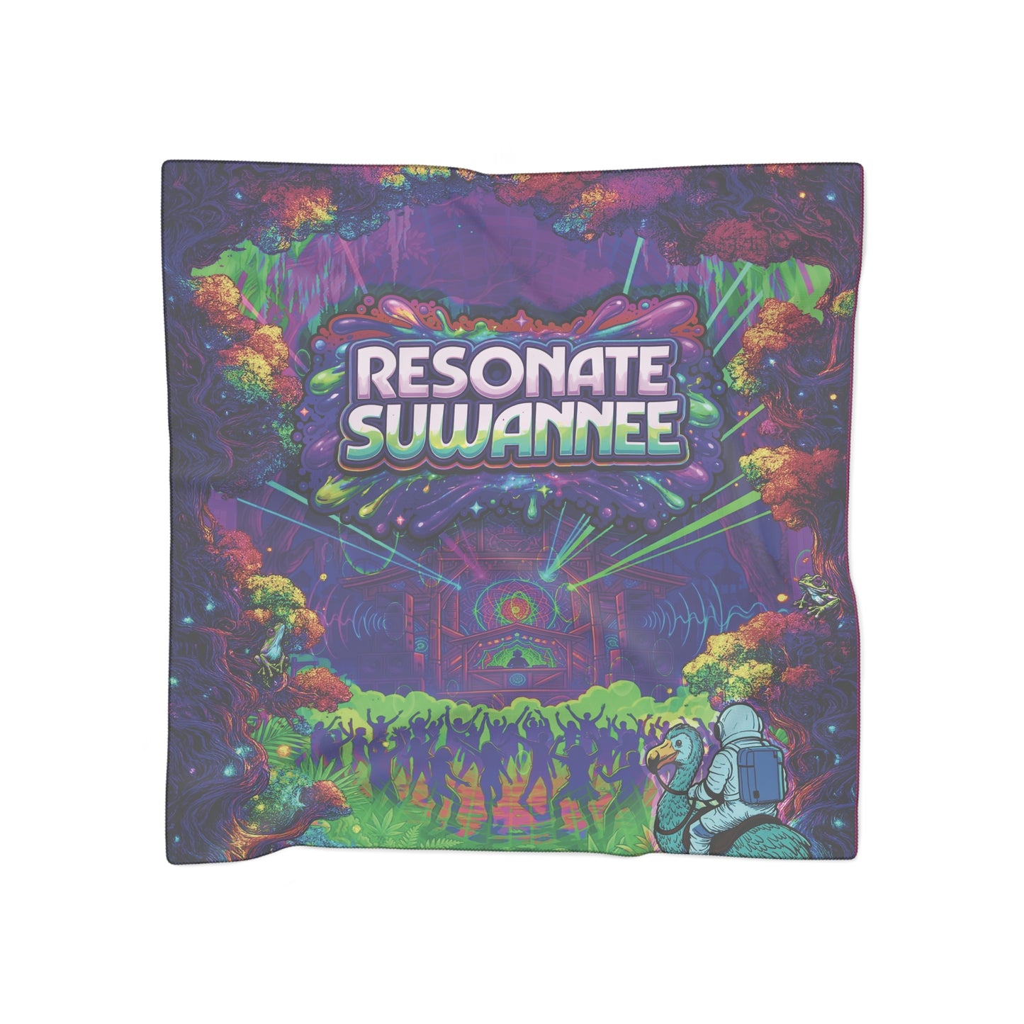 Vibrant Swamplife Scarf