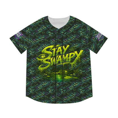 SwampLife Stay Swampy Men’s Retro Swamp Vibe Baseball Jersey