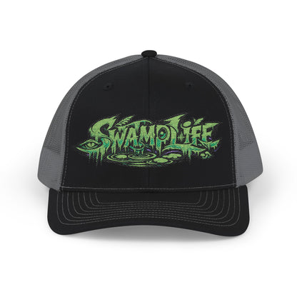 Swamp Life Embroidered Trucker SnapBack