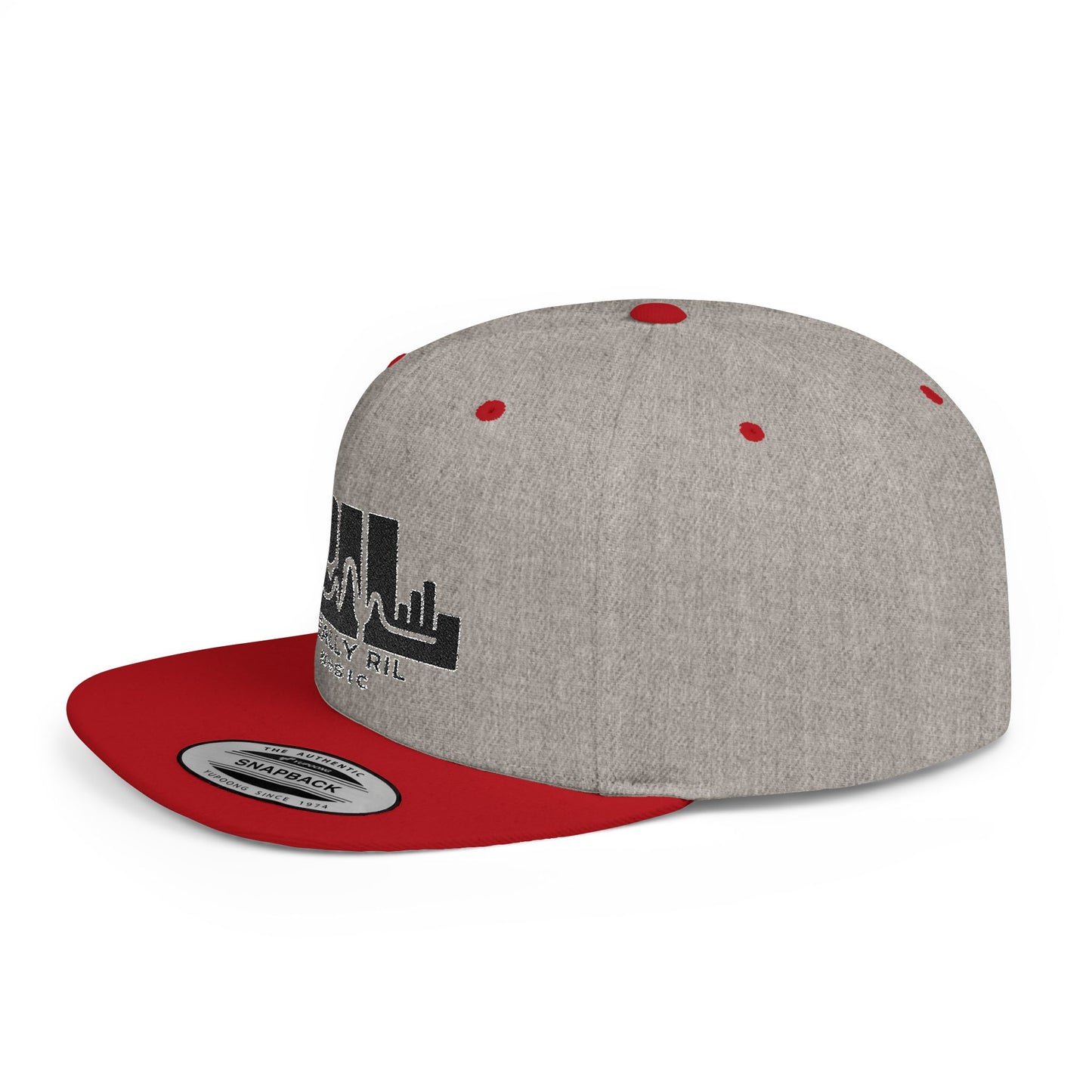 "Really Ril Music" Flat Bill Snapback Hat