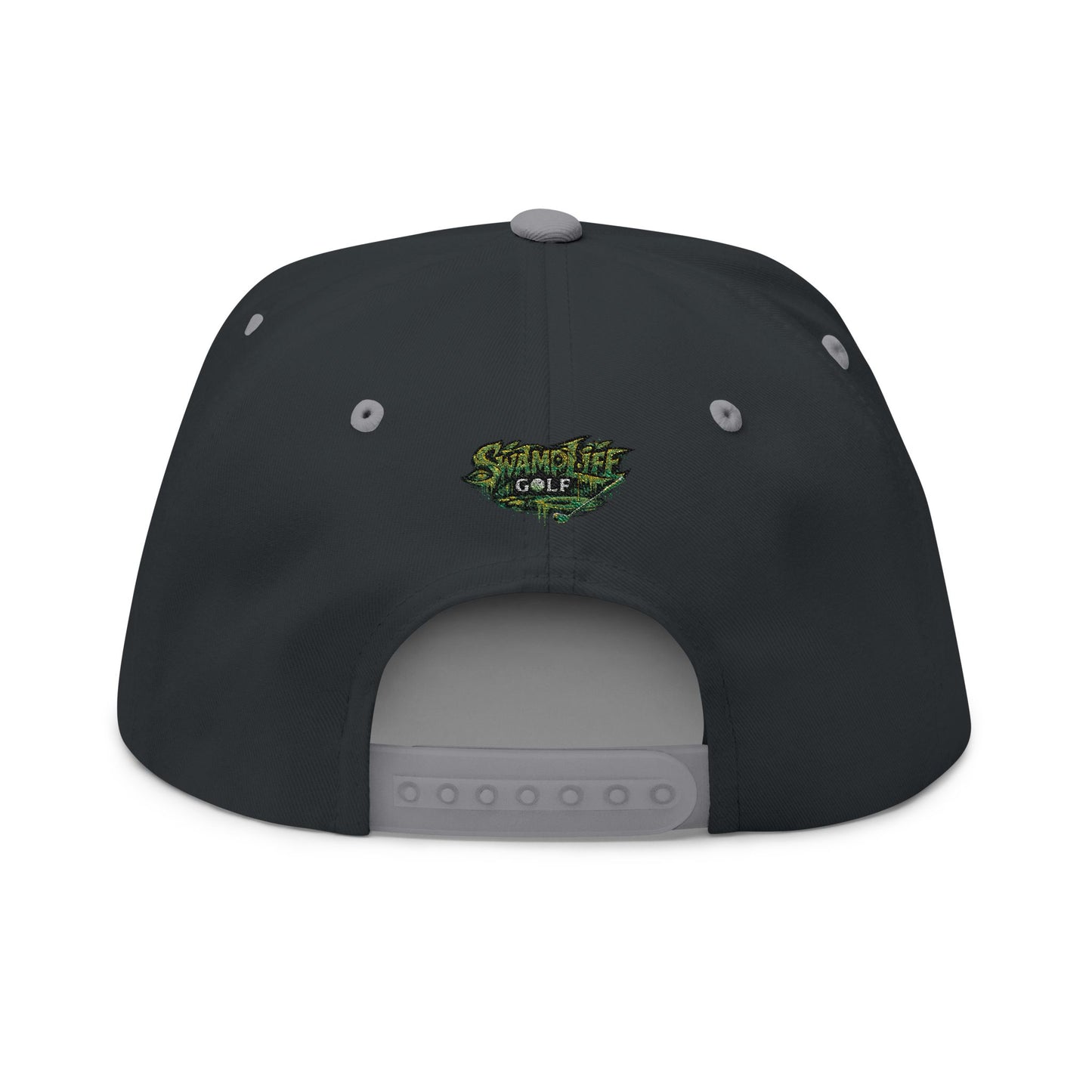 SwampLife Golf - GATOR Edition Embroidered Flat Bill Cap