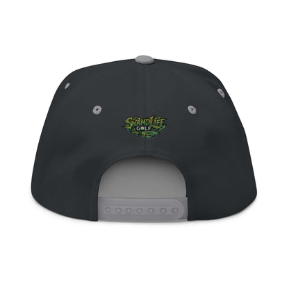 SwampLife Golf - GATOR Edition Embroidered Flat Bill Cap