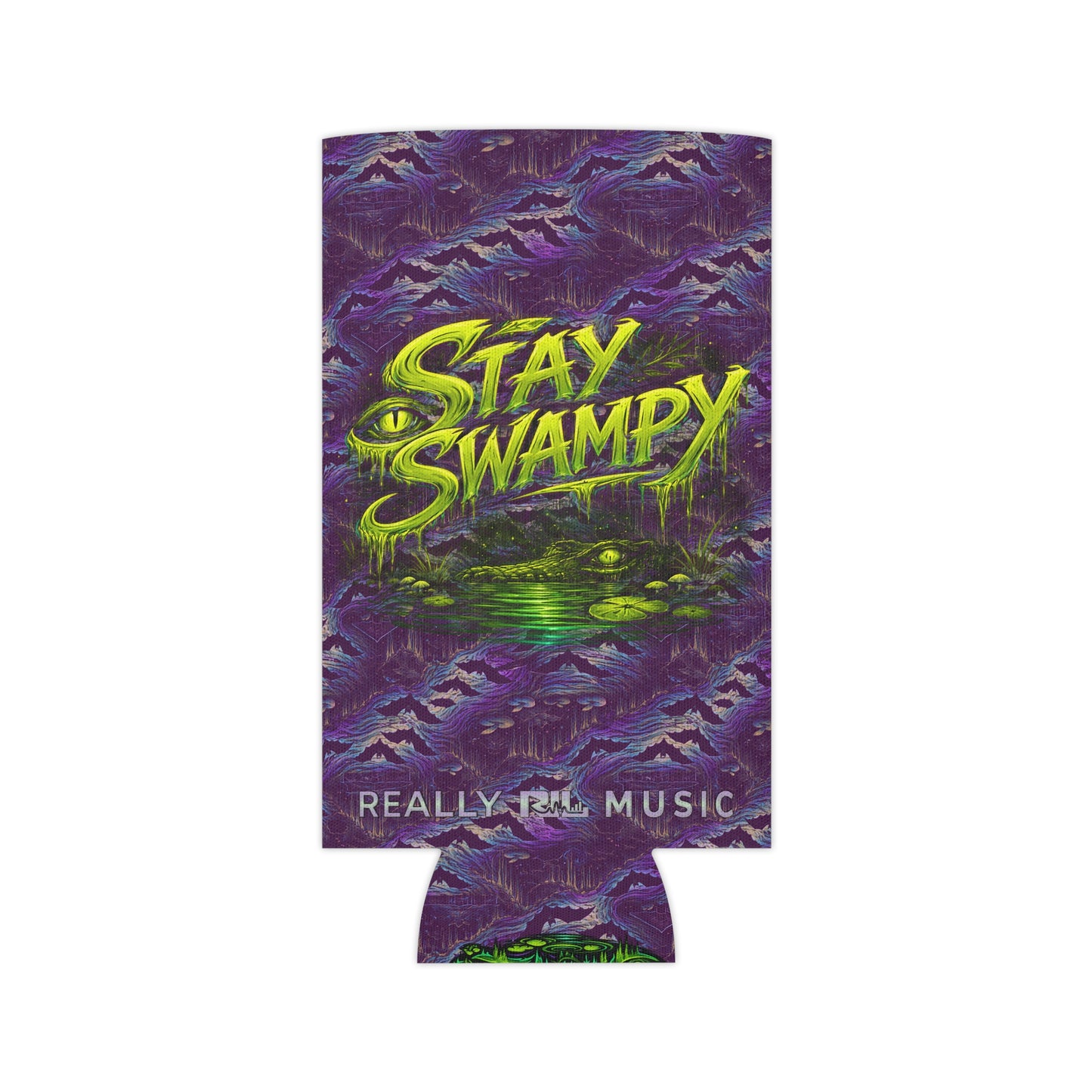 Stay Swampy & Resonate Responsibly - SwampLife Bat Koozie