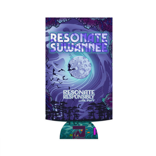 Resonate Responsibly - Moonlit Slim Can Koozie