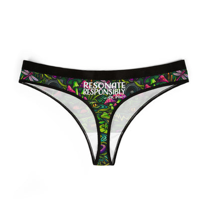 SwampLife Festival Psychedelic Mushroom Graphic Underwear —(Resonate Responsibly... or Don't)
