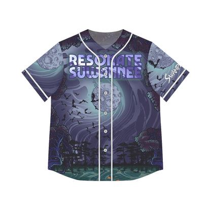 Moonlit SwampLife - Women's Baseball Jersey