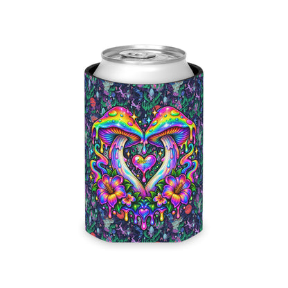 Happy Hula Psychedelic Can Koozie