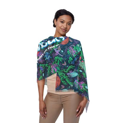 Halloween Floral Light Scarf