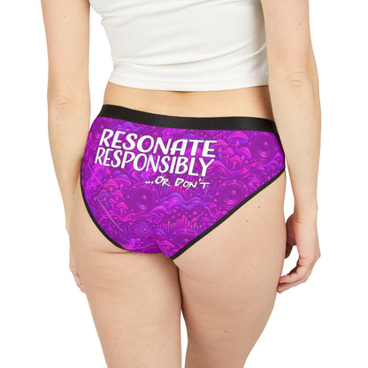 SwampLife Purple Psychedelic Print Underwear (Resonate Responsibly... or Don't)