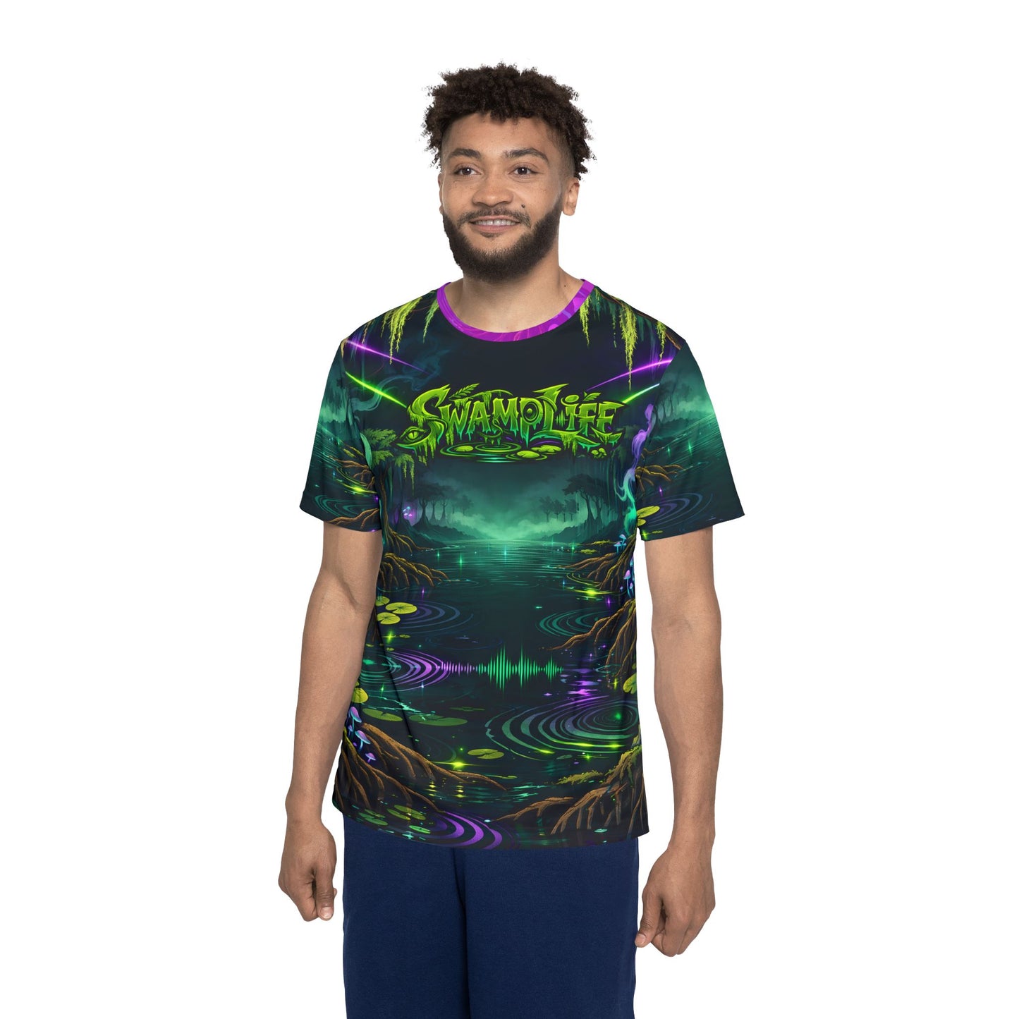 Swamp Life Graphic Jersey — Neon Swamp