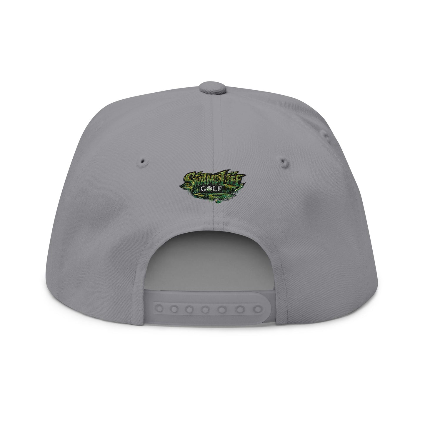 SwampLife Golf - GATOR Edition Embroidered Flat Bill Cap