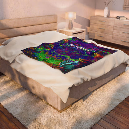 Vibrant Swamplife Throw