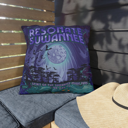 Vibrant SwampLife- Outdoor Pillow