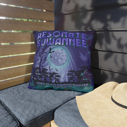 Vibrant SwampLife- Outdoor Pillow