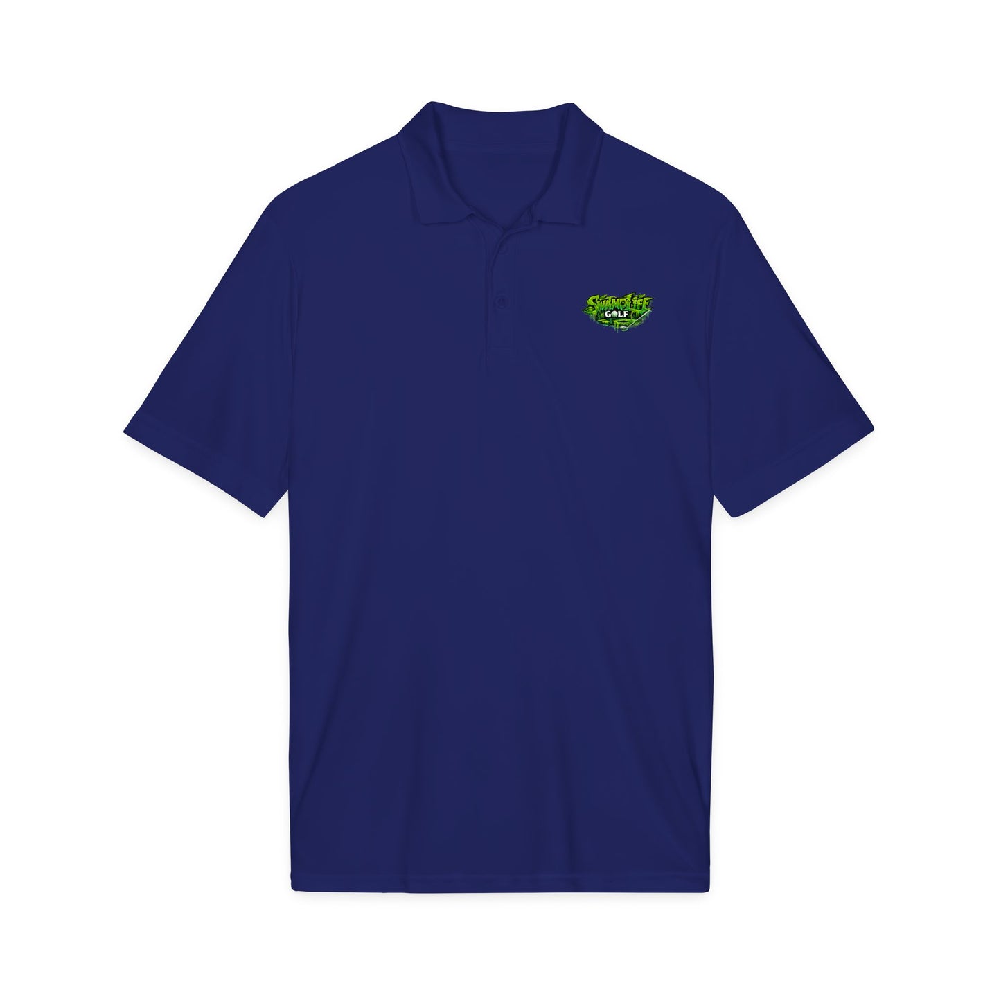 SwampLife Golf Logo Polo — Performance Sport Shirt