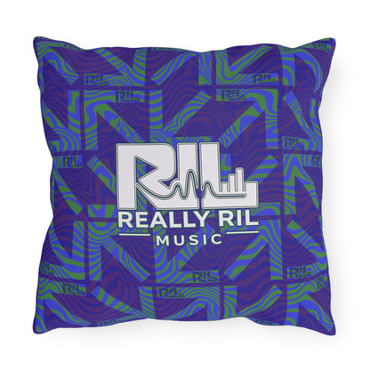 Really Ril Music Outdoor Pillow