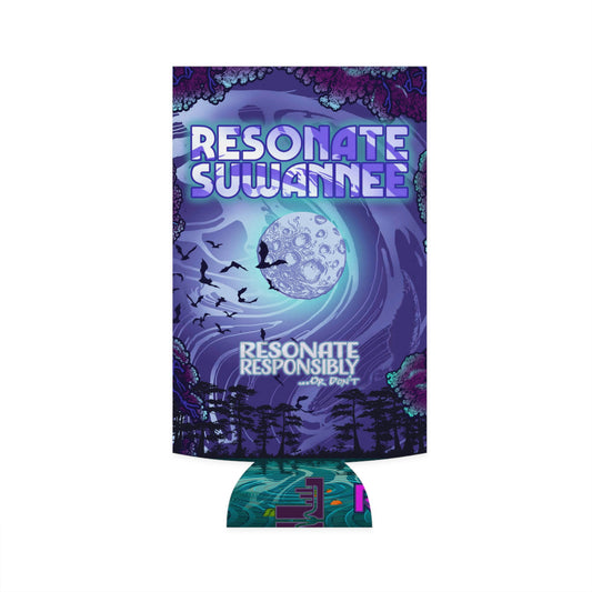 Resonate Responsibly - Moonlit Slim Can Koozie