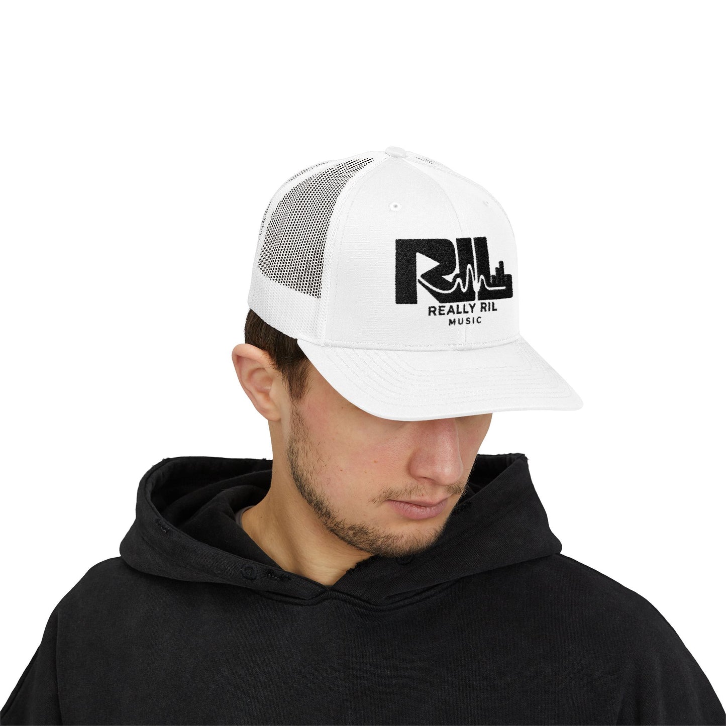 Really RIL Music Snapback Trucker Cap